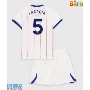 Billiga Chelsea Maxence Lacroix #5 Tredjeställ Barn 2026-27 Kortärmad (+ Korta byxor)